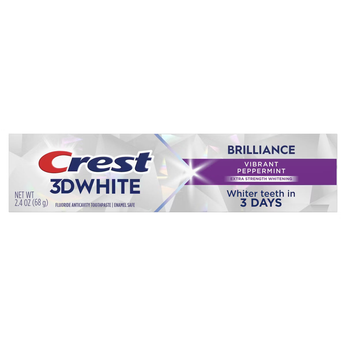 Crest 3D White Brilliance Toothpaste - Peppermint