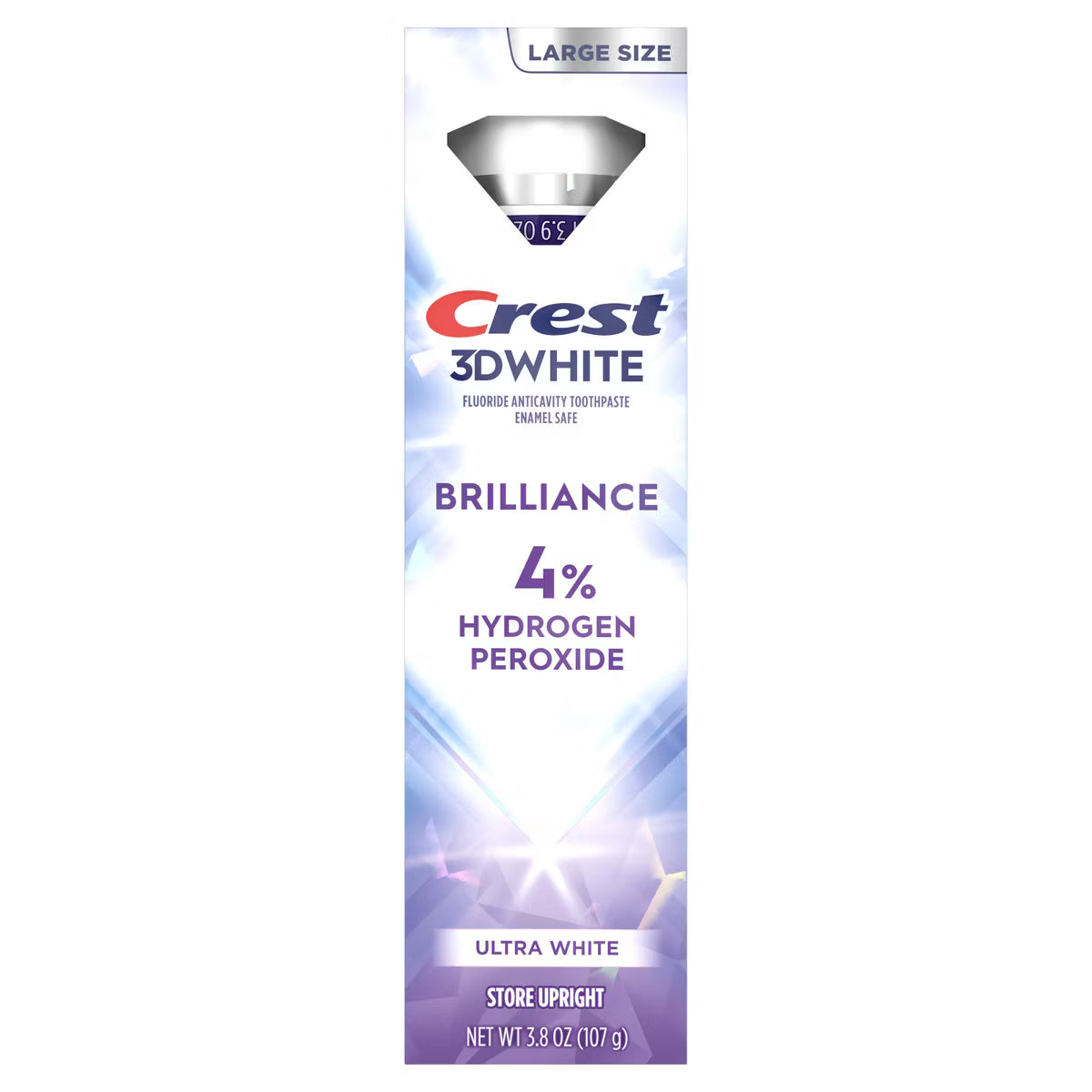 Crest 3D White Professional Ultra White Hydrogen Peroxide Toothpaste