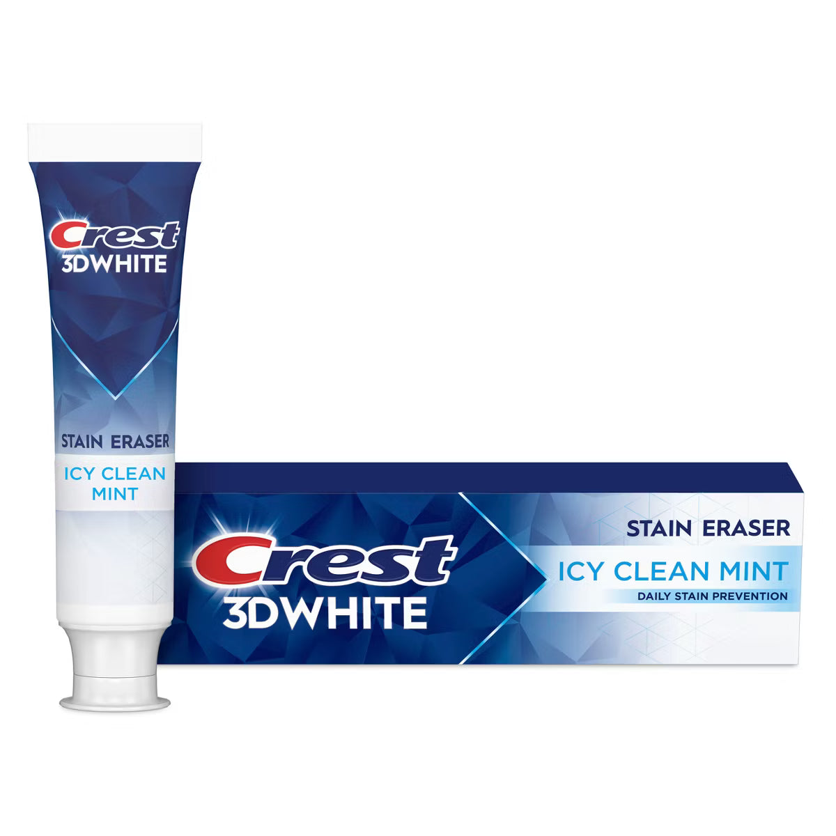 Crest 3D White Stain Eraser Toothpaste - Icy Clean Mint