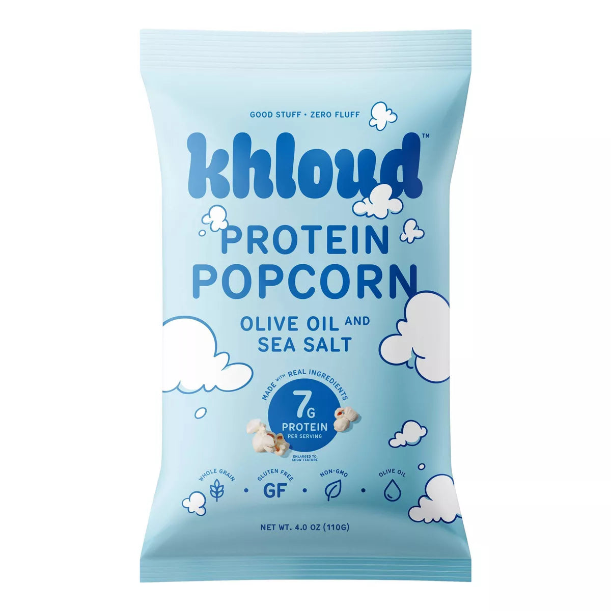 Khloud Protein Popcorn - Olive Oil and Sea Salt