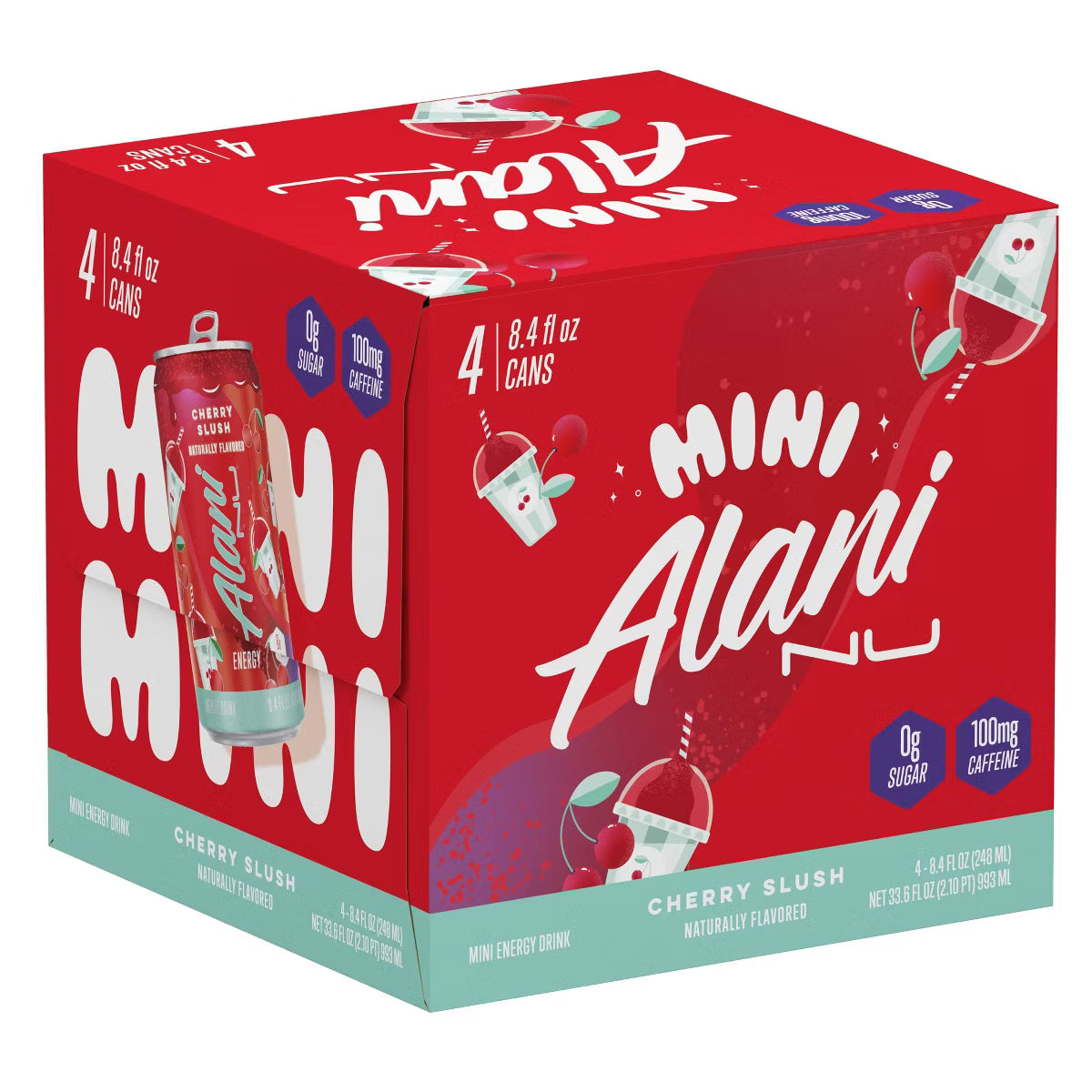 Mini Alani Nu Cherry Slush - 4 Pack