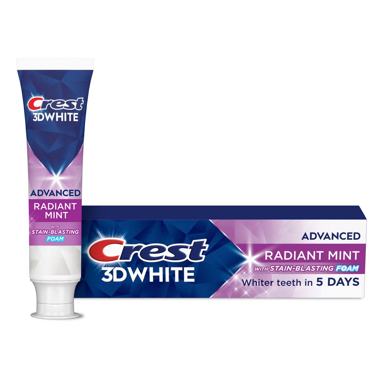 Crest 3D White Toothpaste - Radiant Mint