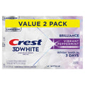 Crest 3D White Brilliance Toothpaste - Vibrant Peppermint 2 Pack