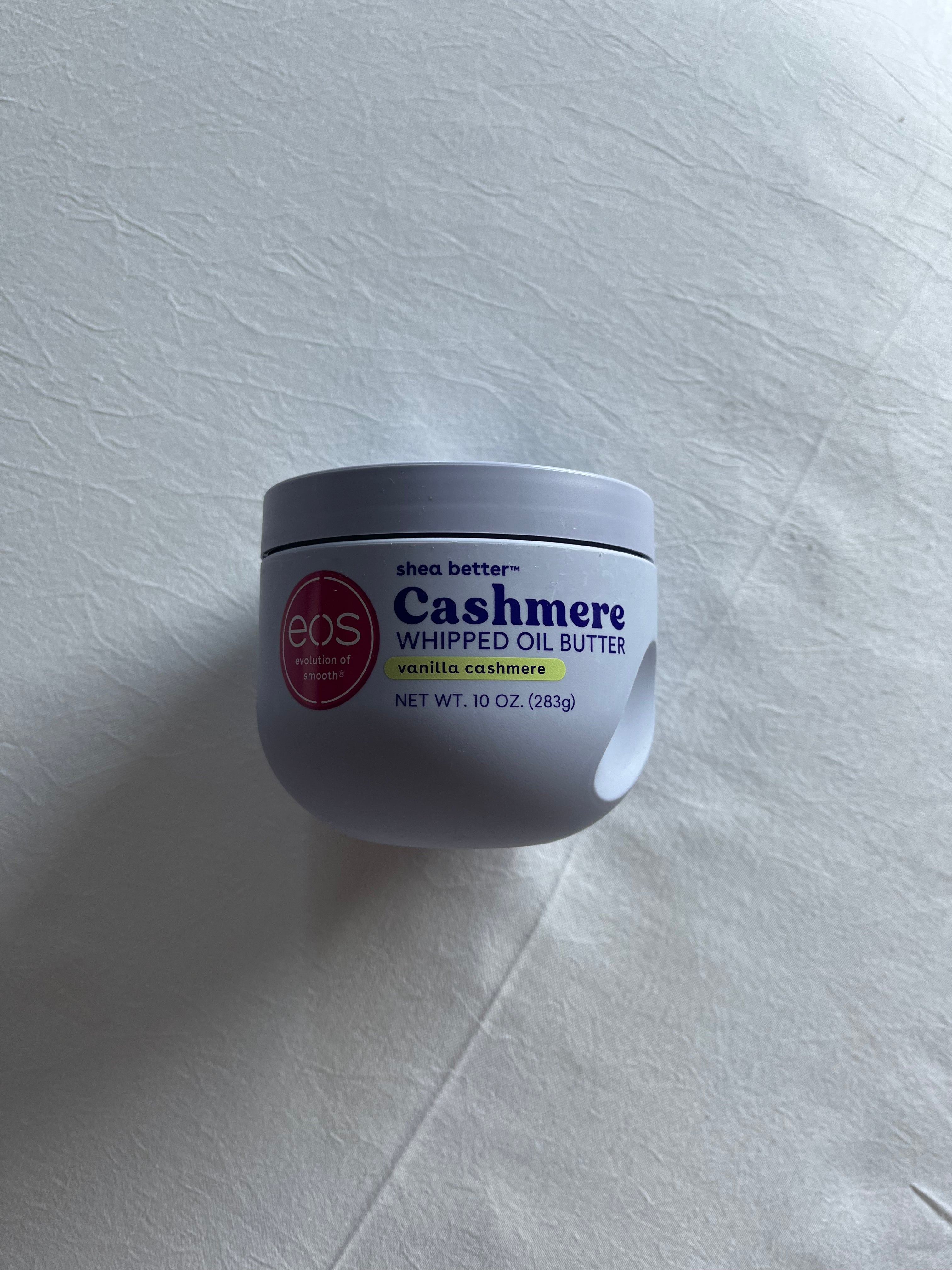 eos Vanilla Cashmere Whipped Oil Body Butter