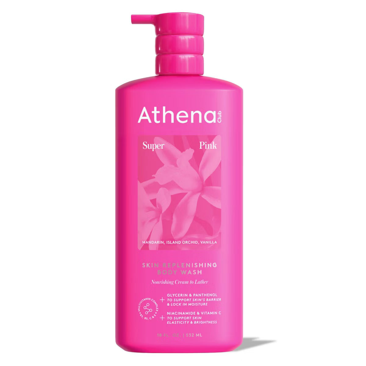 Athena Club Body Wash - Super Pink