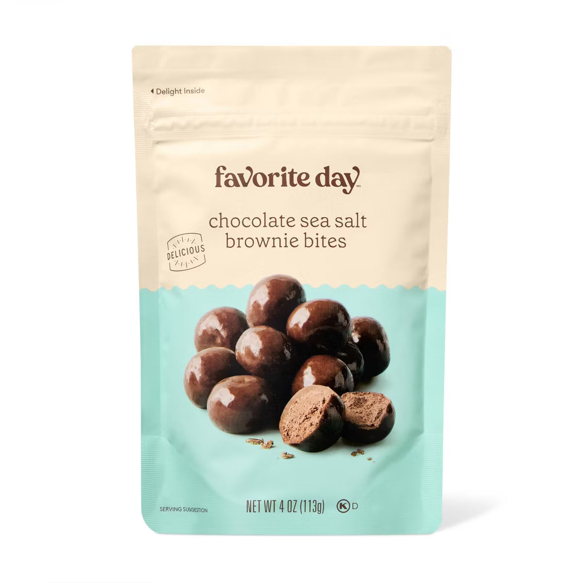Favorite Day Chocolate Sea Salt Brownie Bites