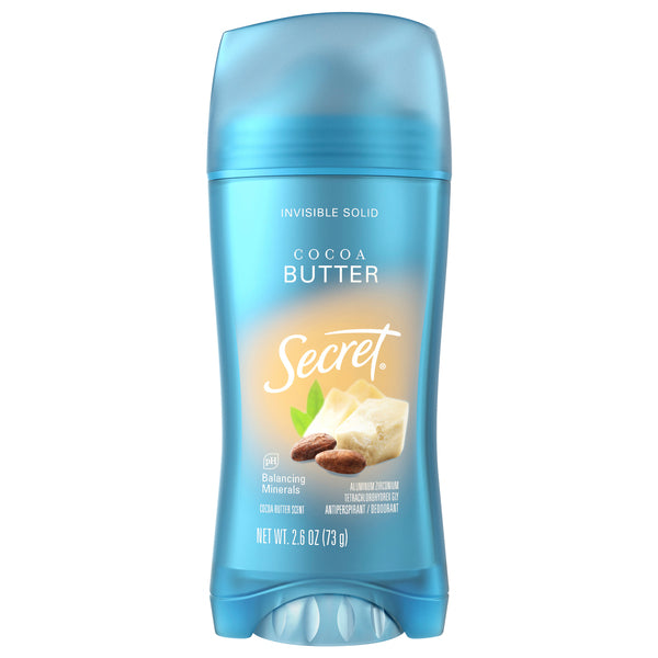 Secret Invisible Solid Deodorant - Cocoa Butter