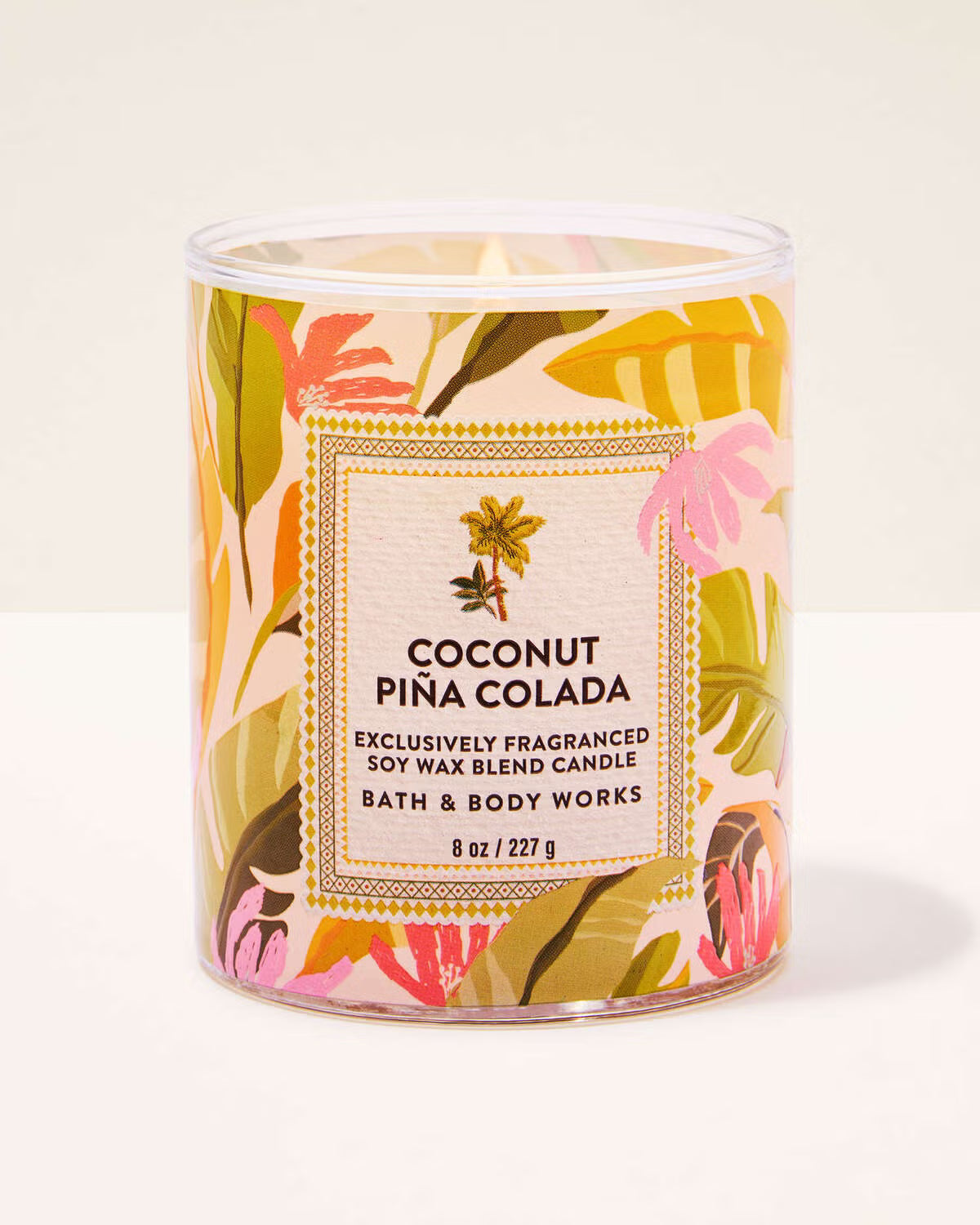 Coconut Pina Colada Single Wick Candle