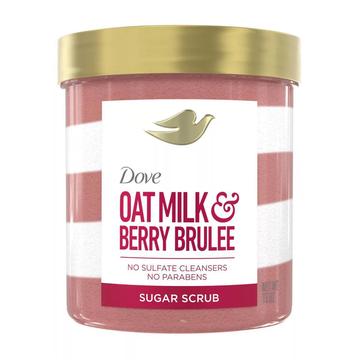 Dove Body Sugar Scrub - Oat Milk and Berry Brulee