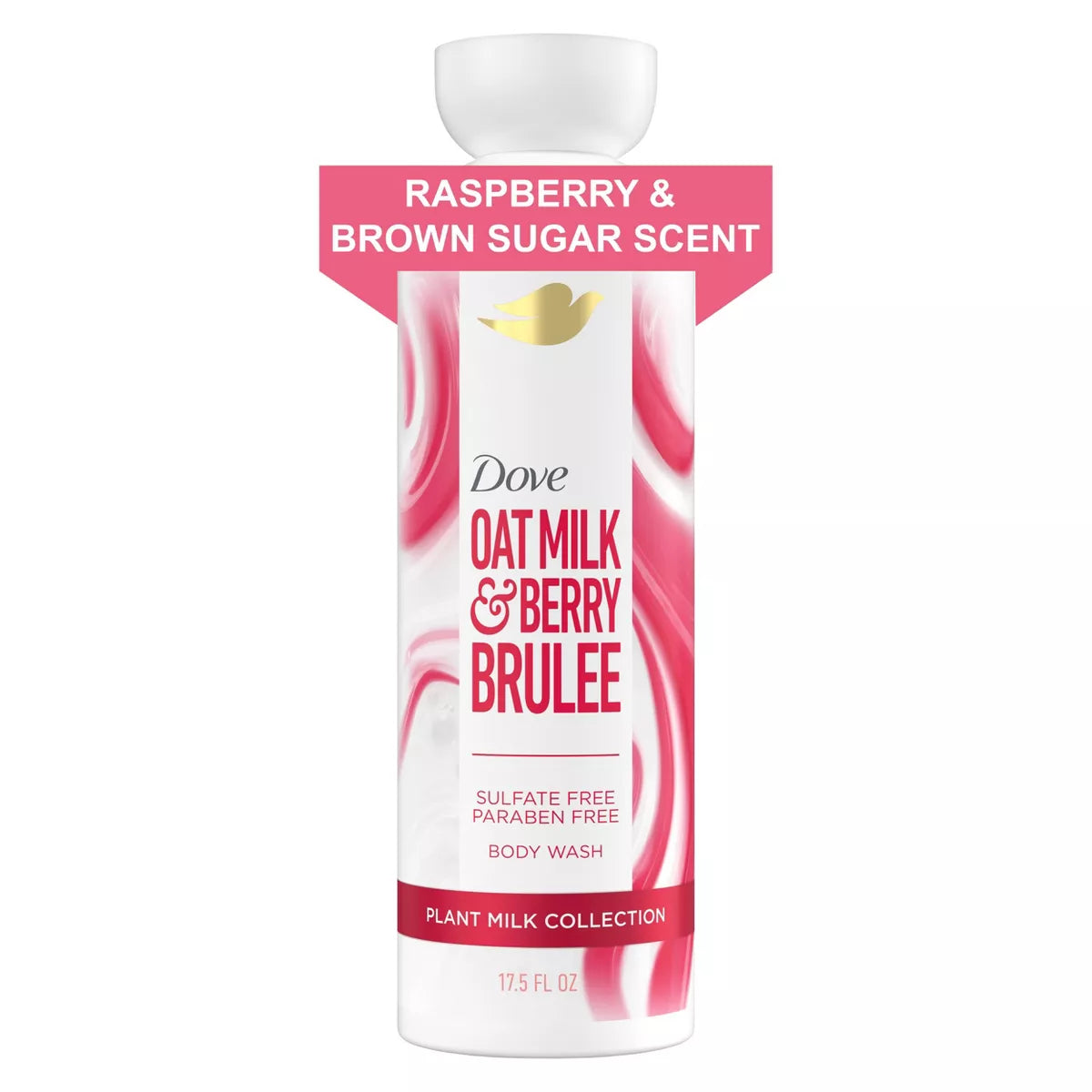 Dove Plant Milk Body Wash - Oat Milk and Berry Brulee