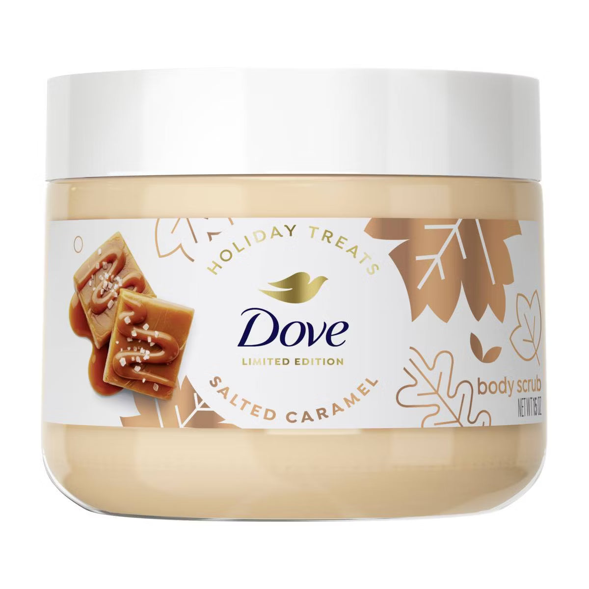 Dove Holiday Treats Body Scrub - Salted Caramel