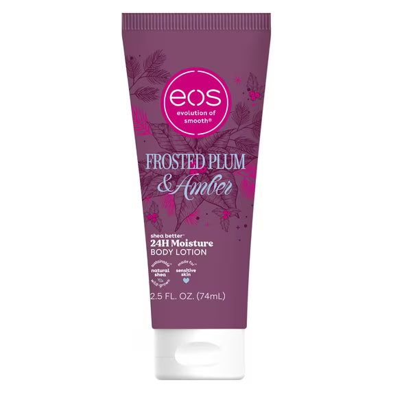 eos Body Lotion Mini - Frosted Plum & Amber
