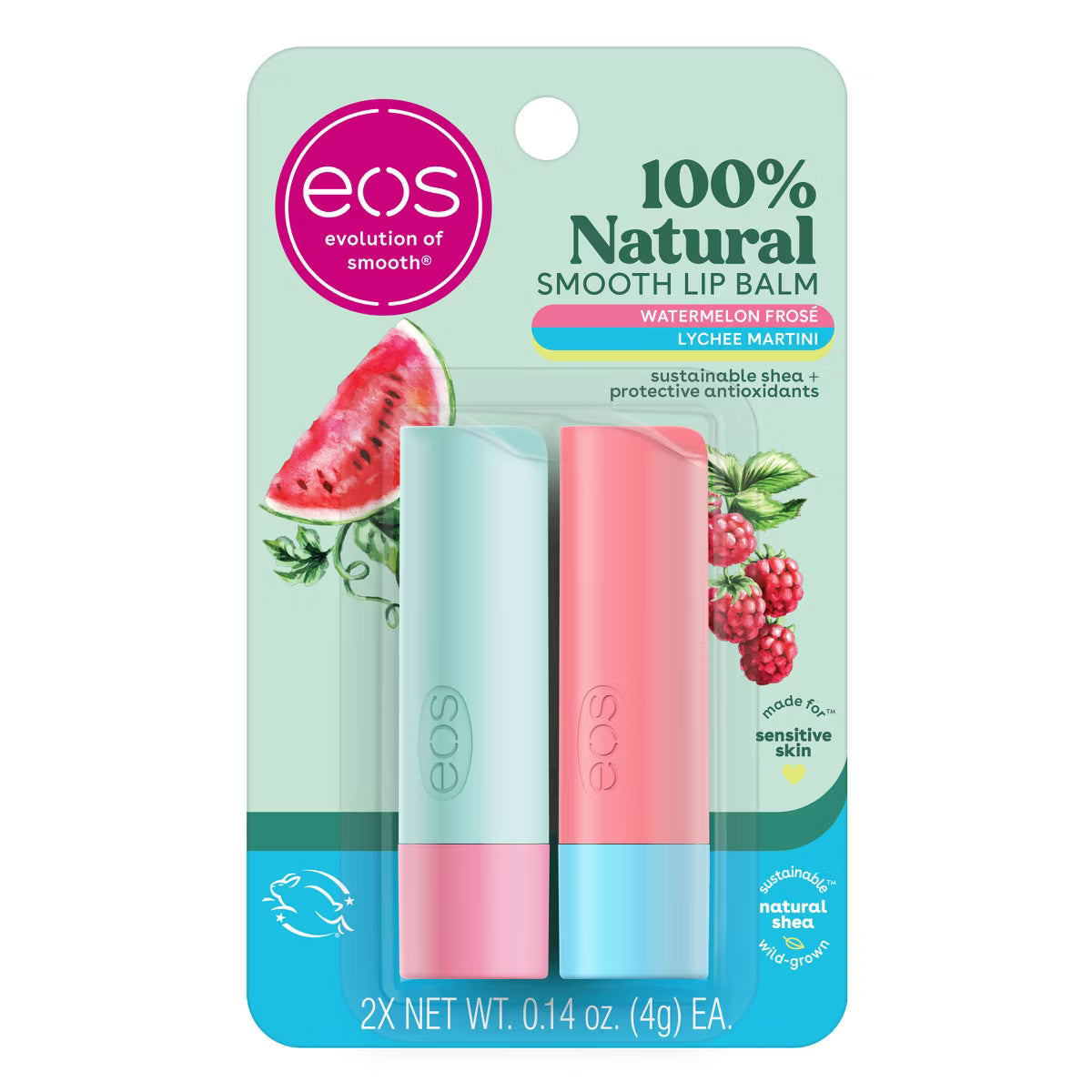 eos Lip Balm - Watermelon Frose, Lychee Martini