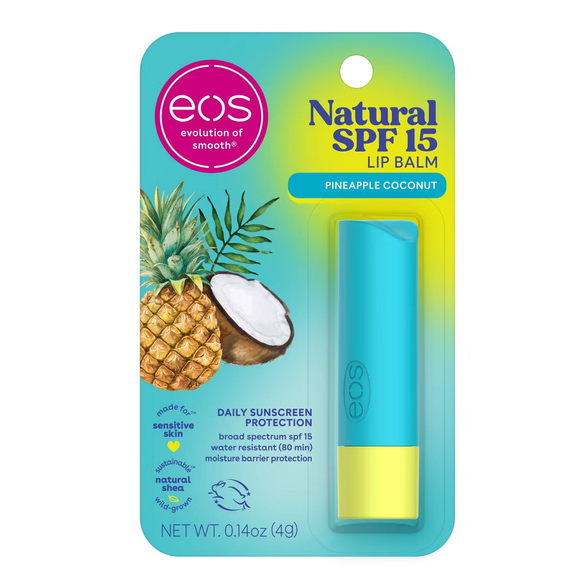 eos Lip Balm - SPF 15 Pineapple Coconut