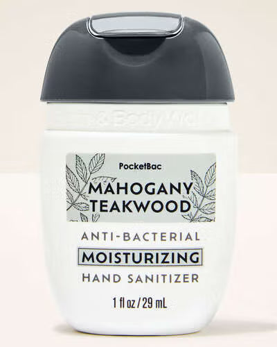 Mahogany Teakwood Hand Sanitiser