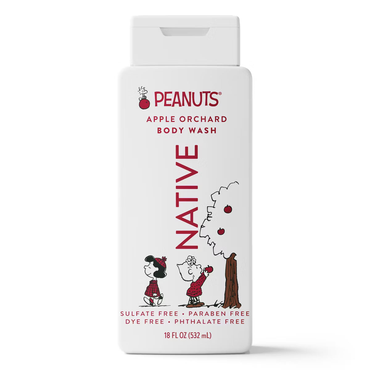 Native x Peanuts Body Wash - Apple Orchard