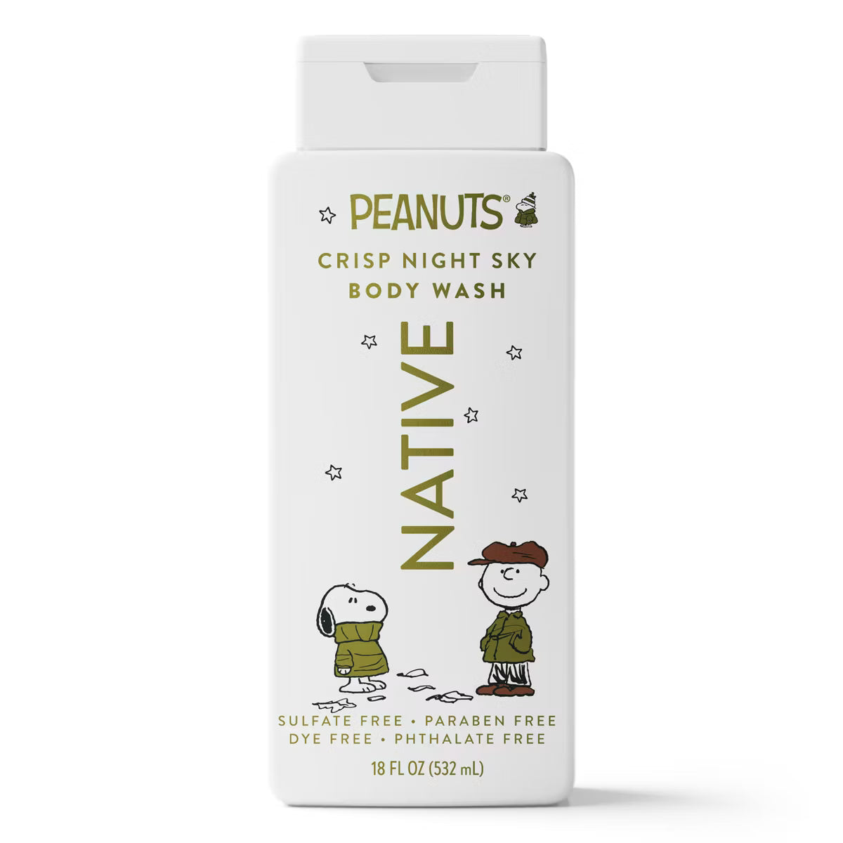Native X Peanuts Body Wash - Crisp Night Sky