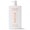 Native Body Wash - Sweet Peach & Nectar