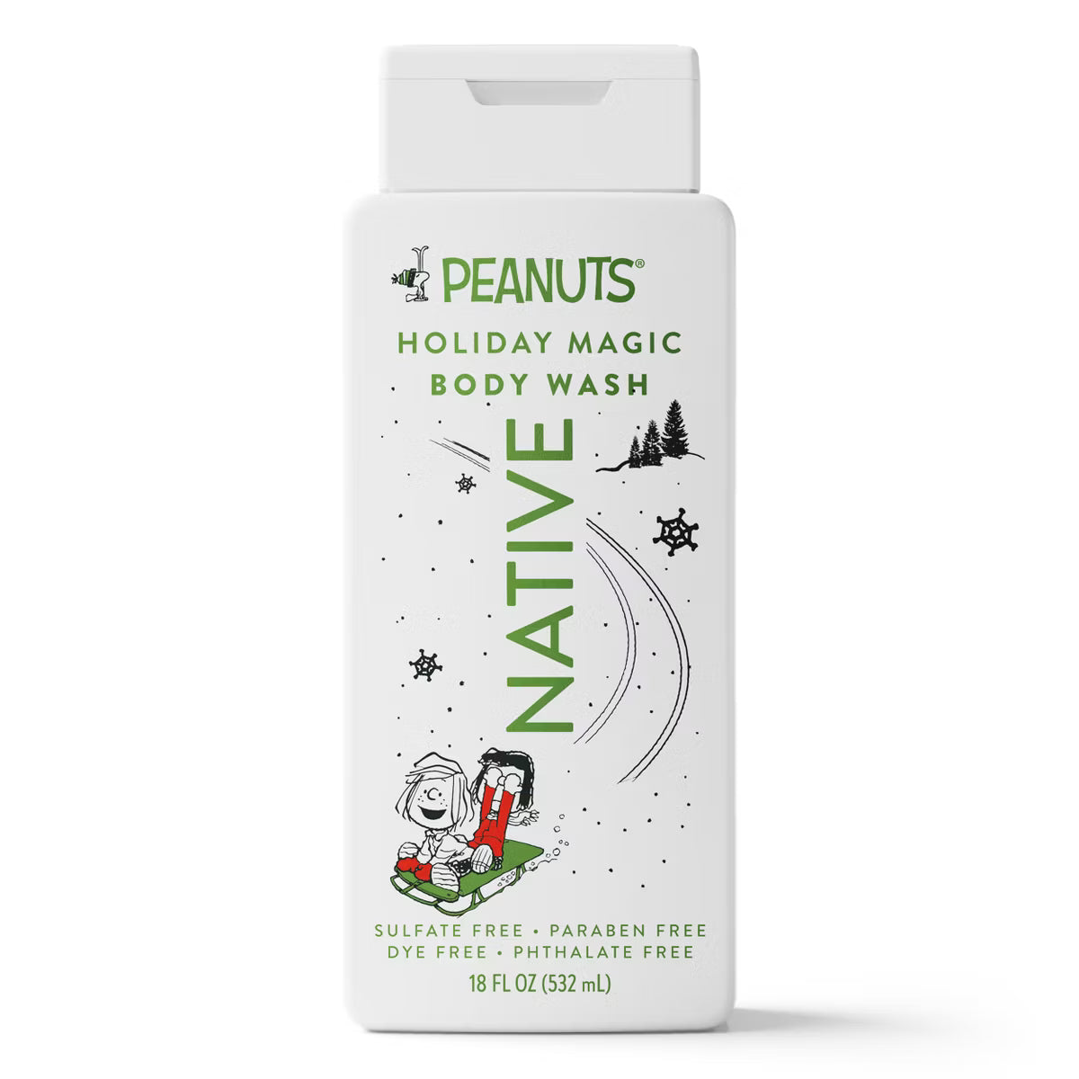 Native X Peanuts Body Wash - Holiday Magic