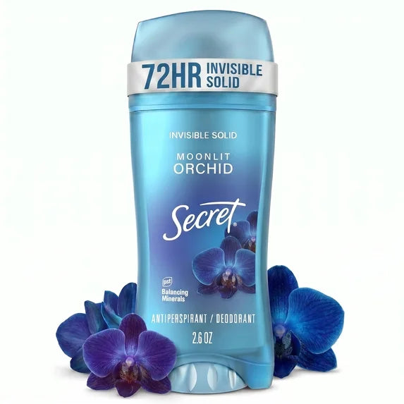 Secret Invisible Solid Deodorant - Moonlit Orchid