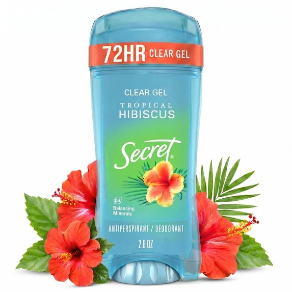 Secret Clear Gel Deodorant - Tropical Hibiscus