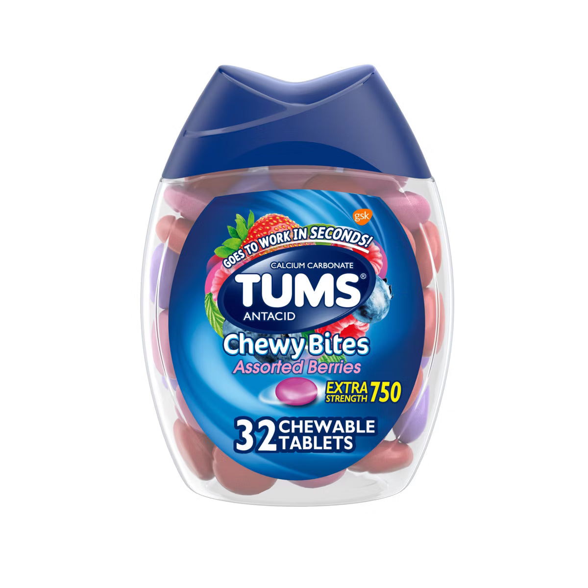 Tums Chewy Bites - Assorted Berries